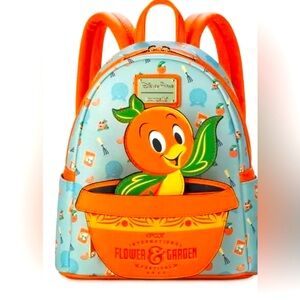 Orange Bird Loungefly Mini Backpack EPCOT Flower & Garden Festival 2024